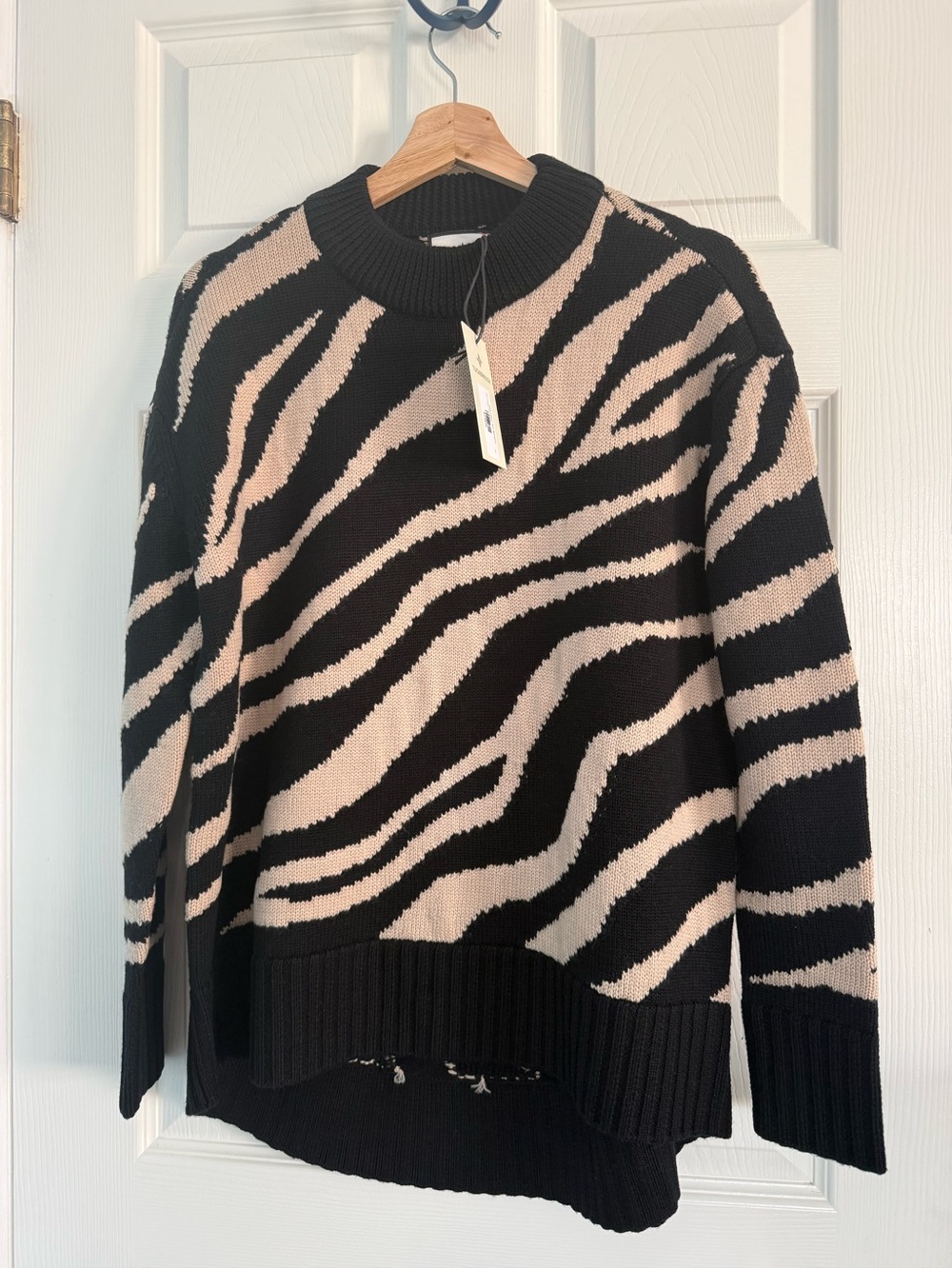 Tuckernuck Wool Lynx Crew Neck Sweater 100% Wool NWT Extra Small XS